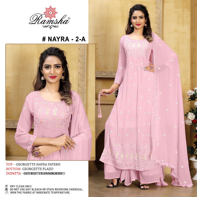 Nayra 2 By Ramsha 2-A to 2-D Pakistani Suit Catalog